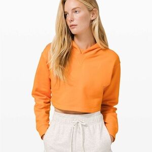 Lululemon All Yours Cropped Hoodie size 12
